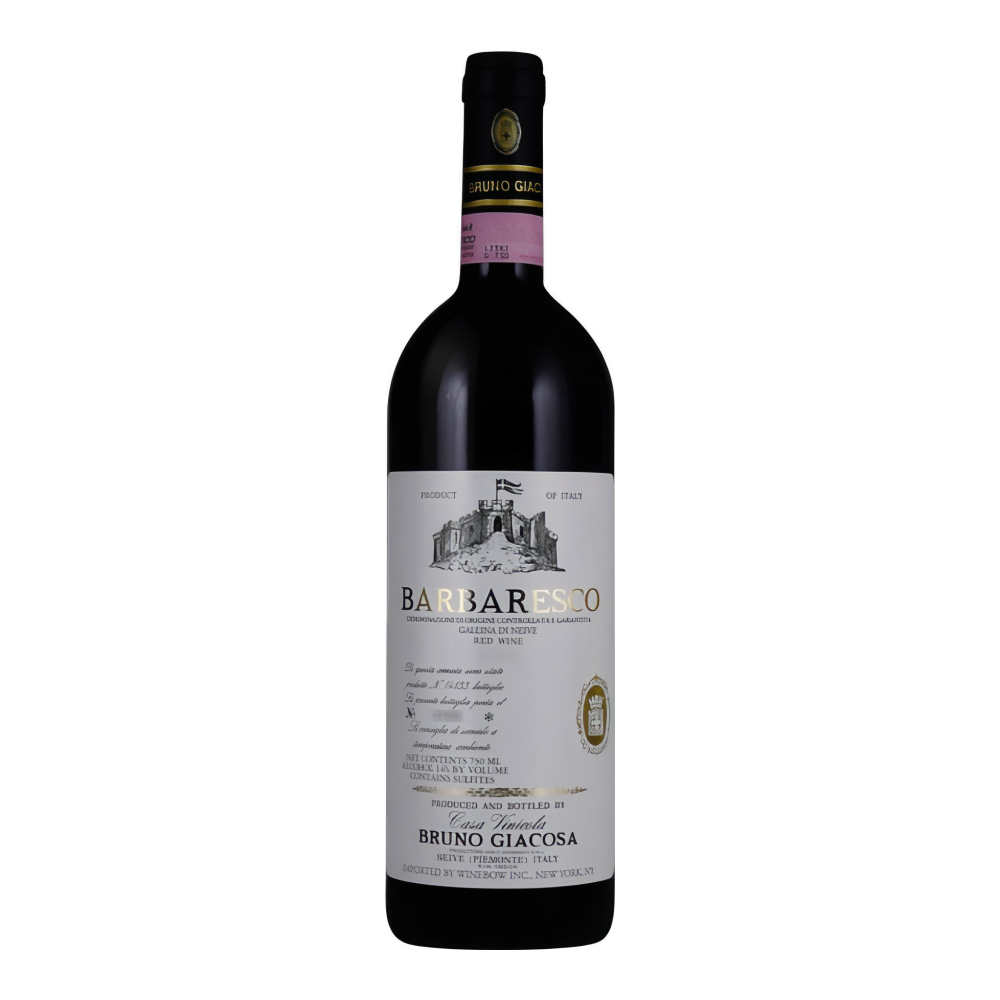 Bruno Giacosa, Barbaresco Gallina di Neive 1987, Bottiglia 750 ml